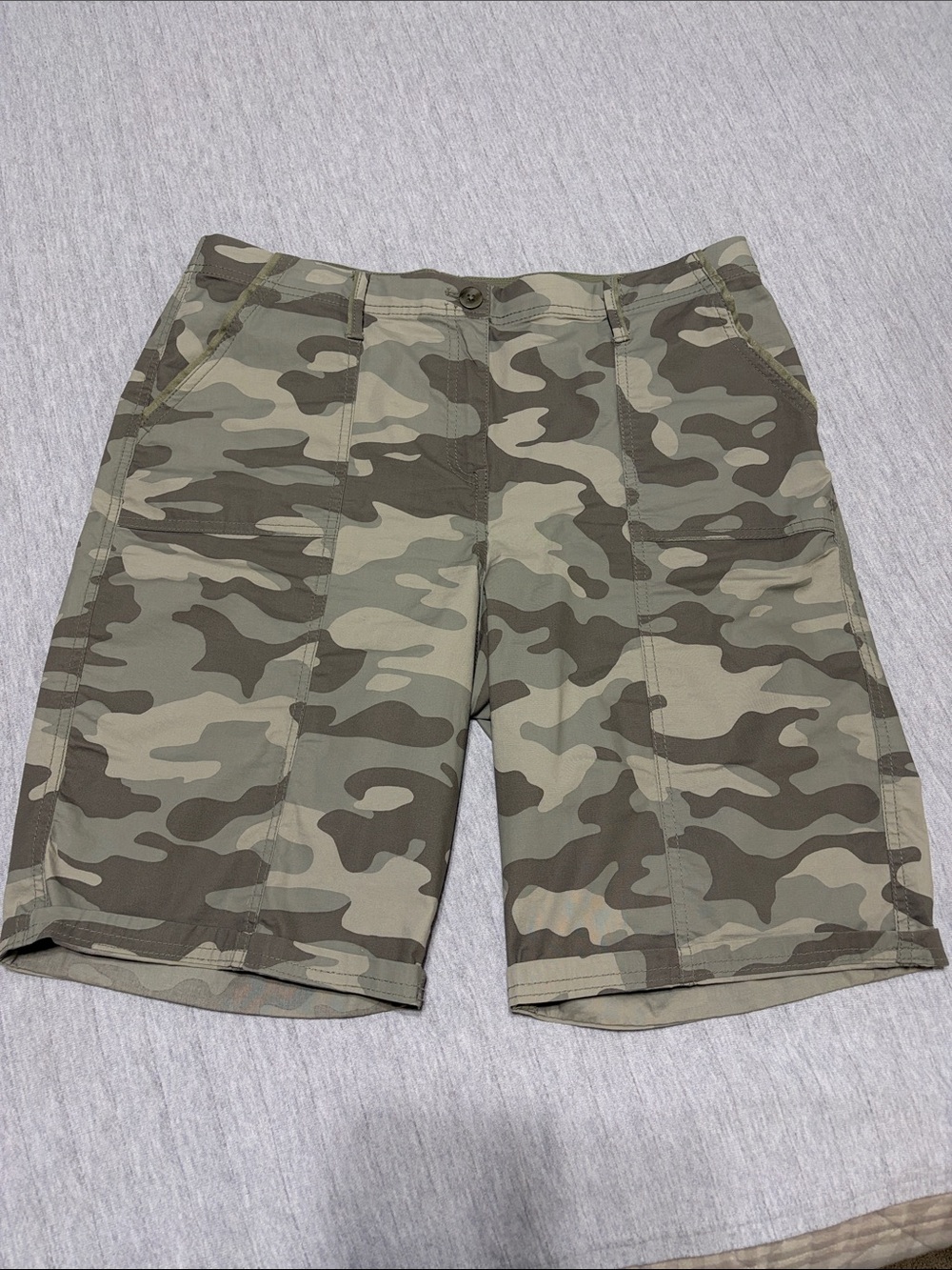 Chico’s camo shorts